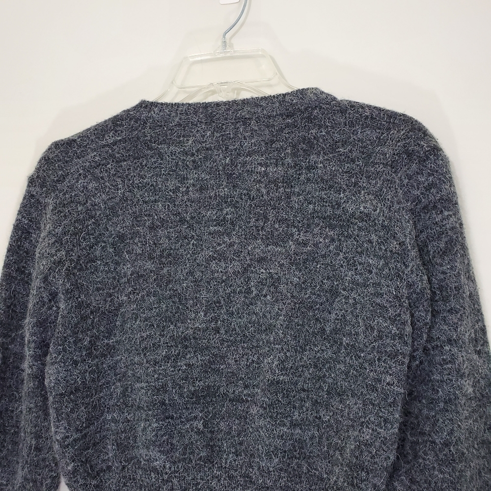 By Design Gray Fuzzy Sweater. Size Small - Picture 6 of 11